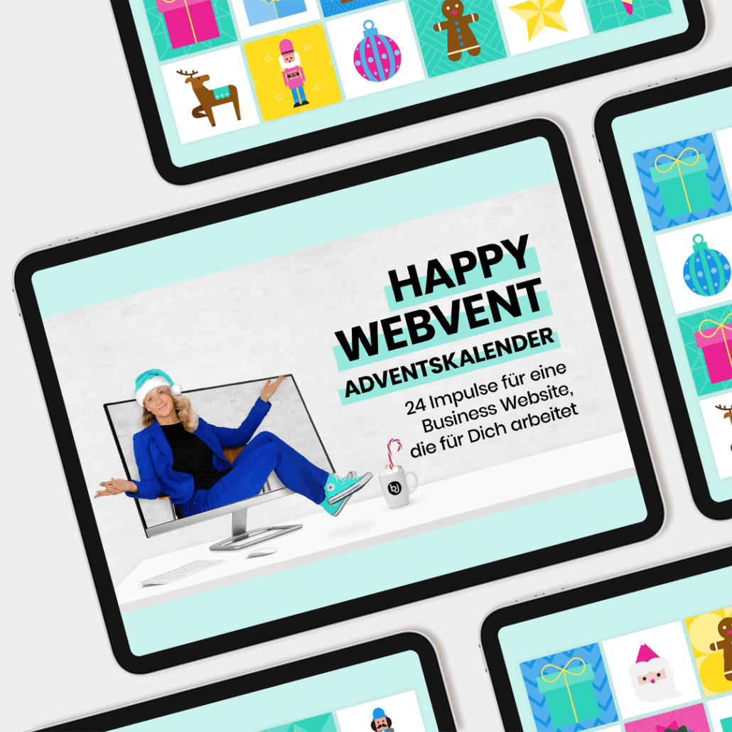 Britta Just_Promo_1080 x 1080 - Britta Just Happy Webadvent Britta Just.